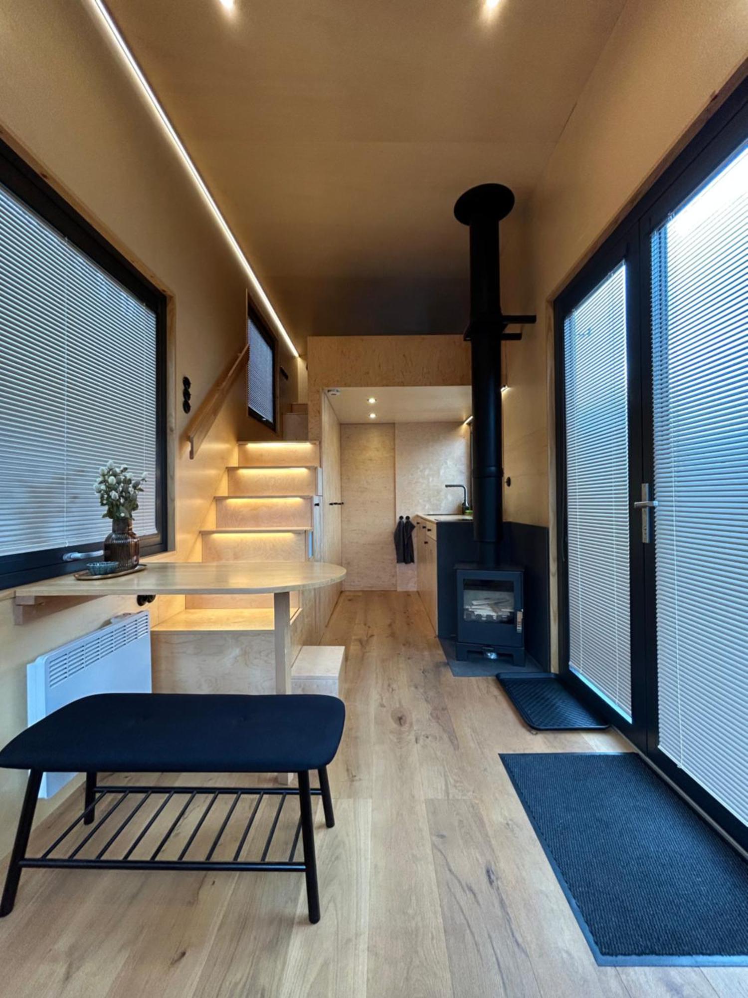 Czech Tinyhouse Lasowka Buitenkant foto