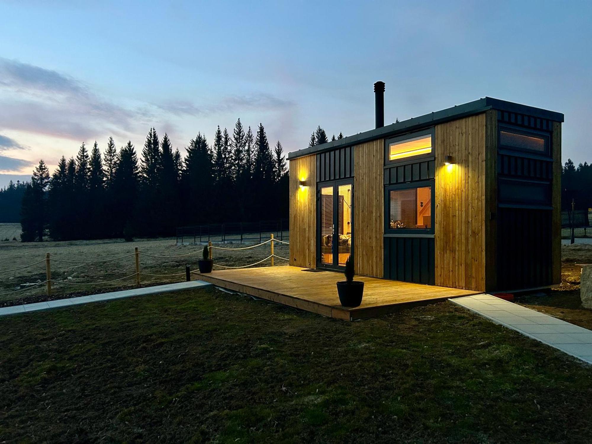 Czech Tinyhouse Lasowka Buitenkant foto
