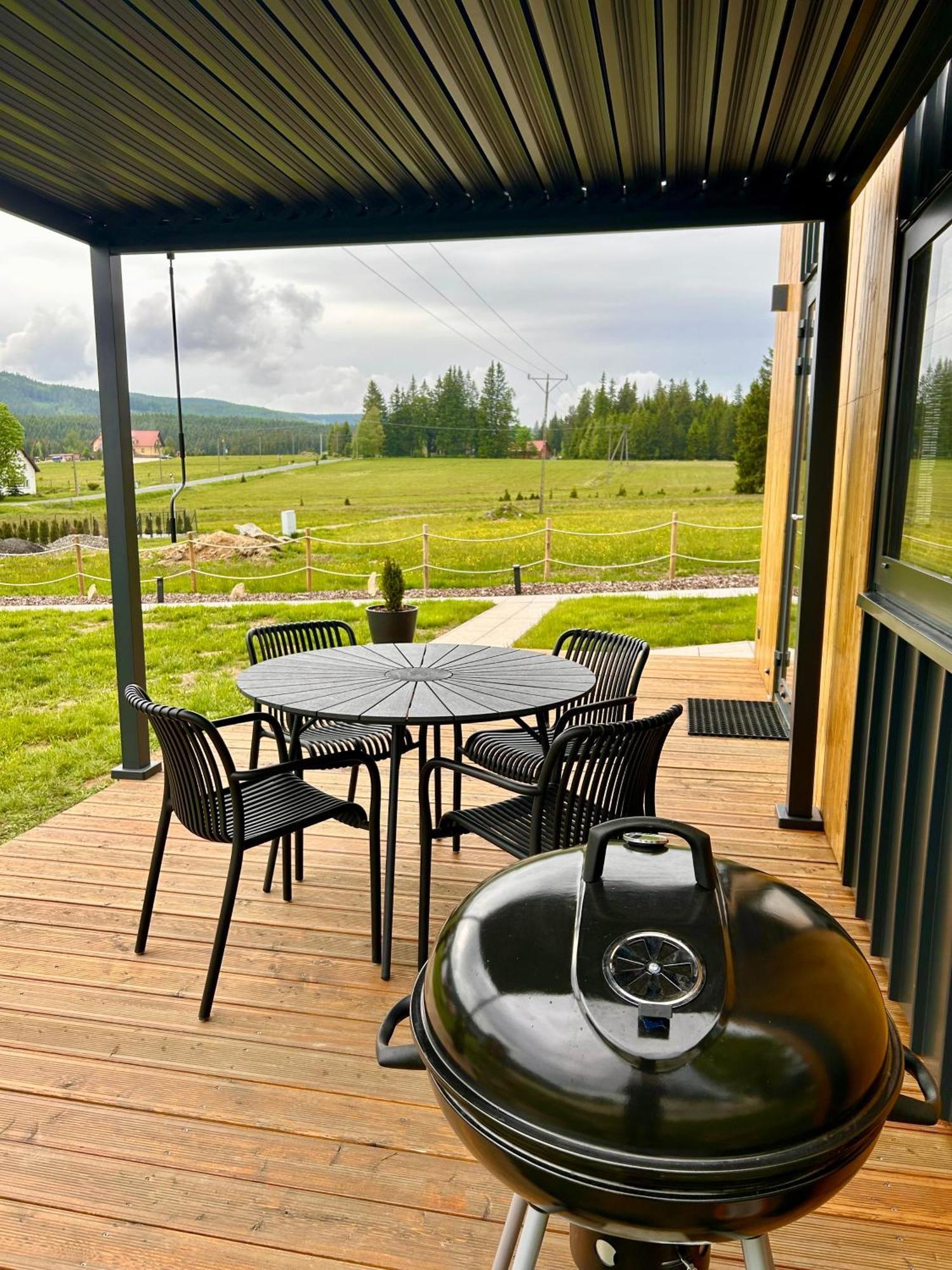 Czech Tinyhouse Lasowka Buitenkant foto